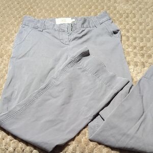J. Crew Women's Light Gray Chinos